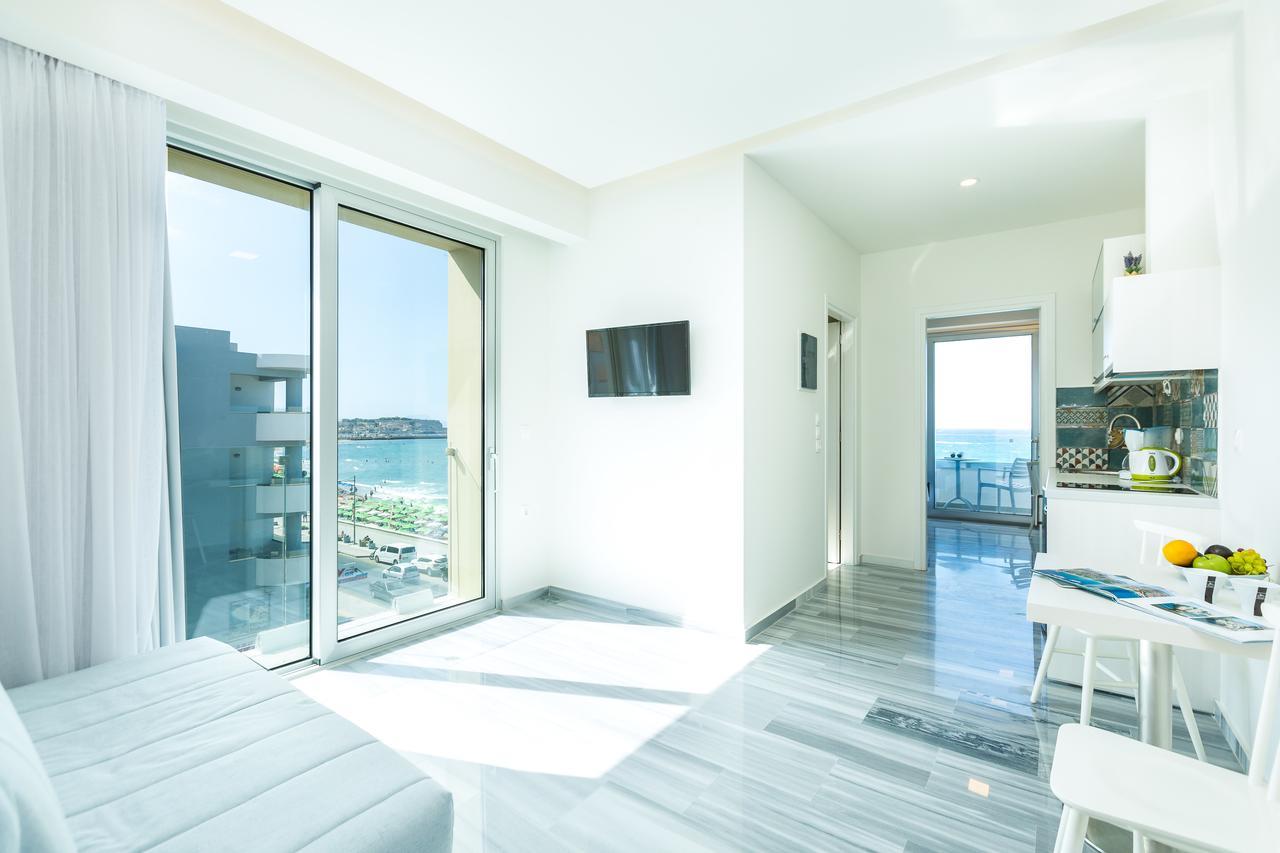 Meltemi Coast Suites Rethymno Exteriör bild