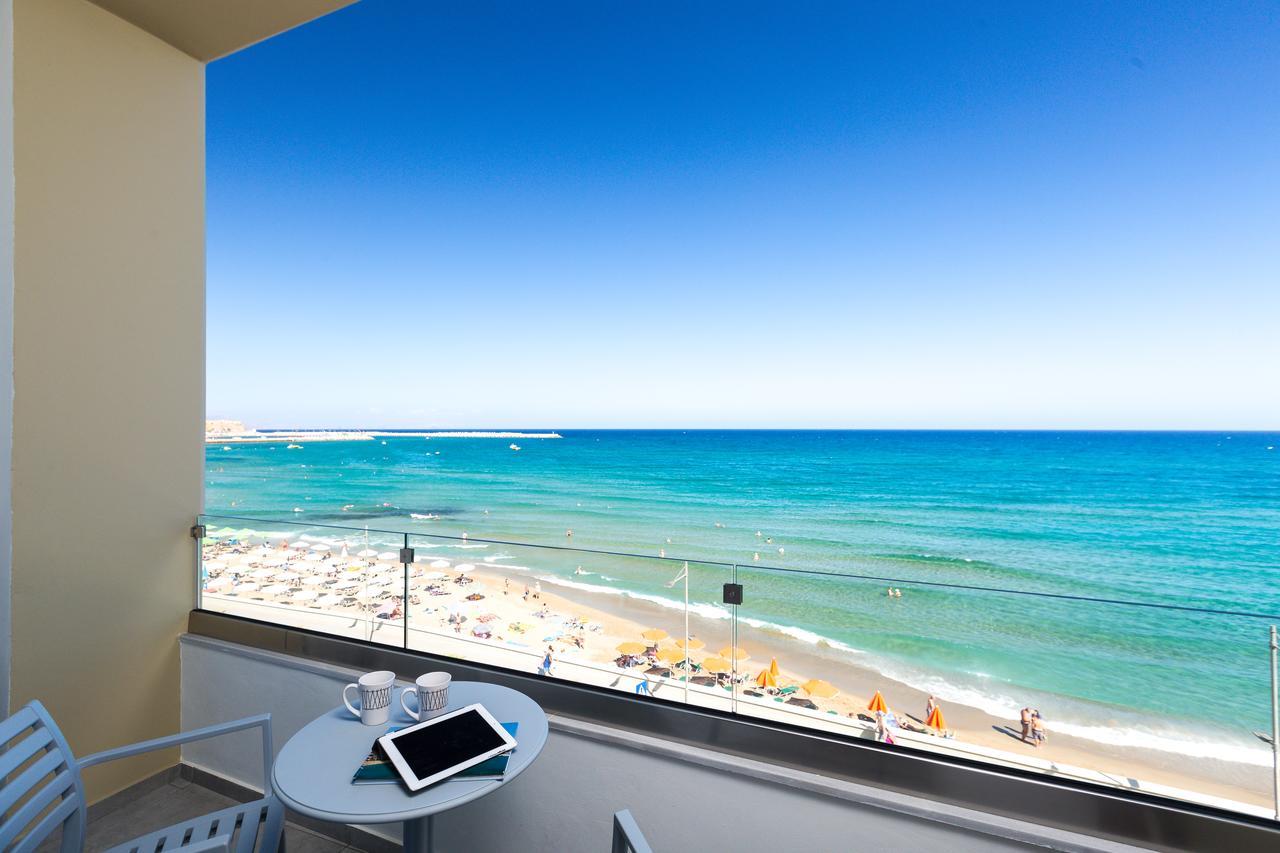 Meltemi Coast Suites Rethymno Exteriör bild