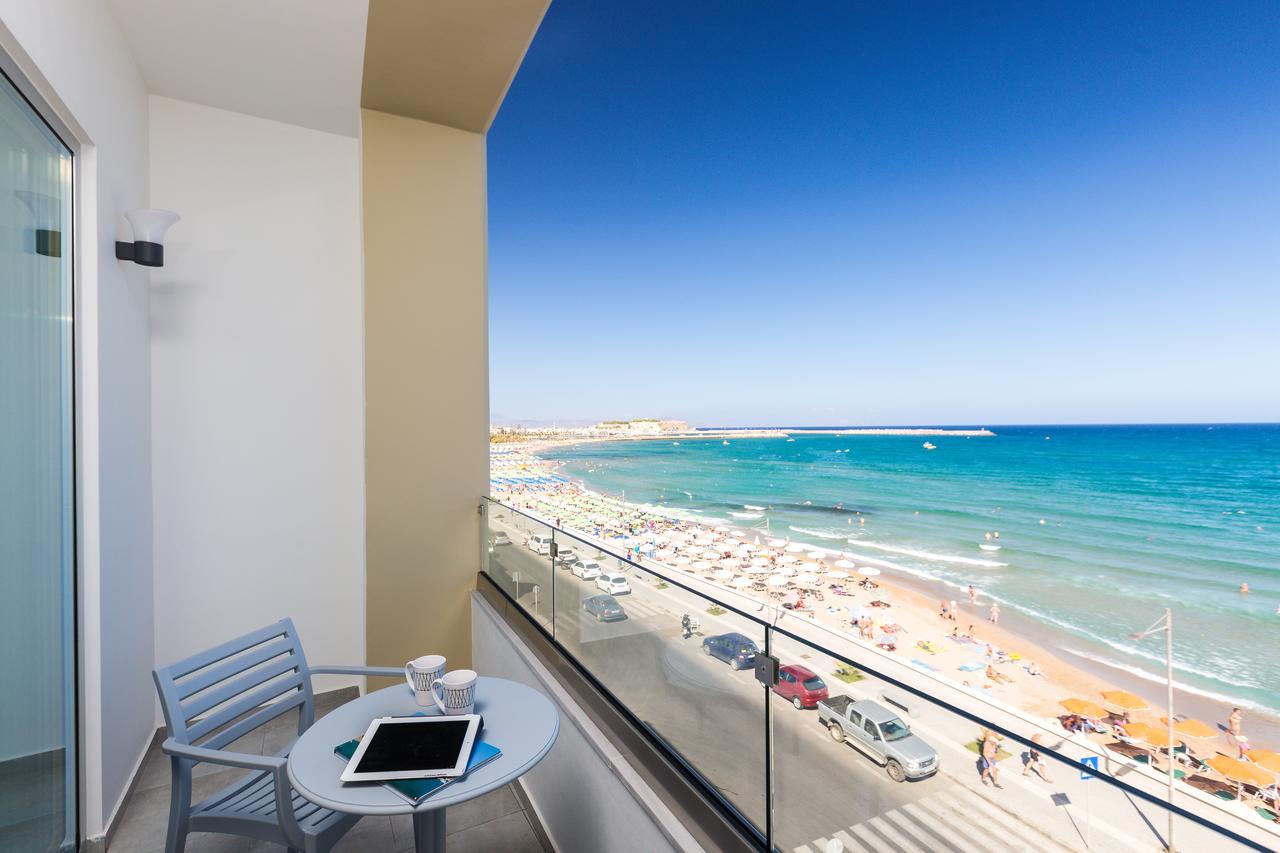 Meltemi Coast Suites Rethymno Exteriör bild