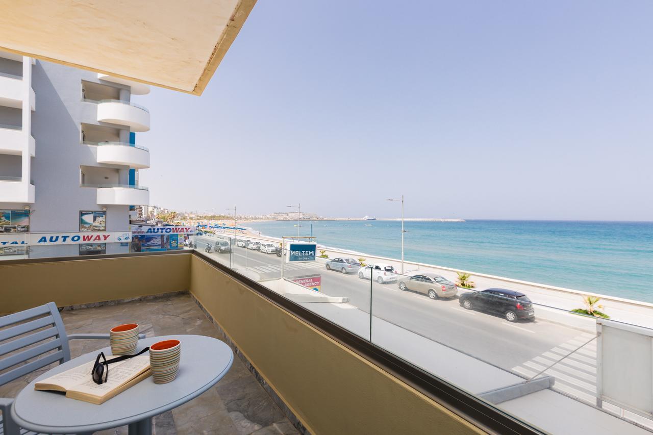 Meltemi Coast Suites Rethymno Exteriör bild