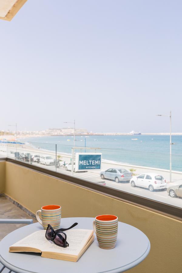 Meltemi Coast Suites Rethymno Exteriör bild