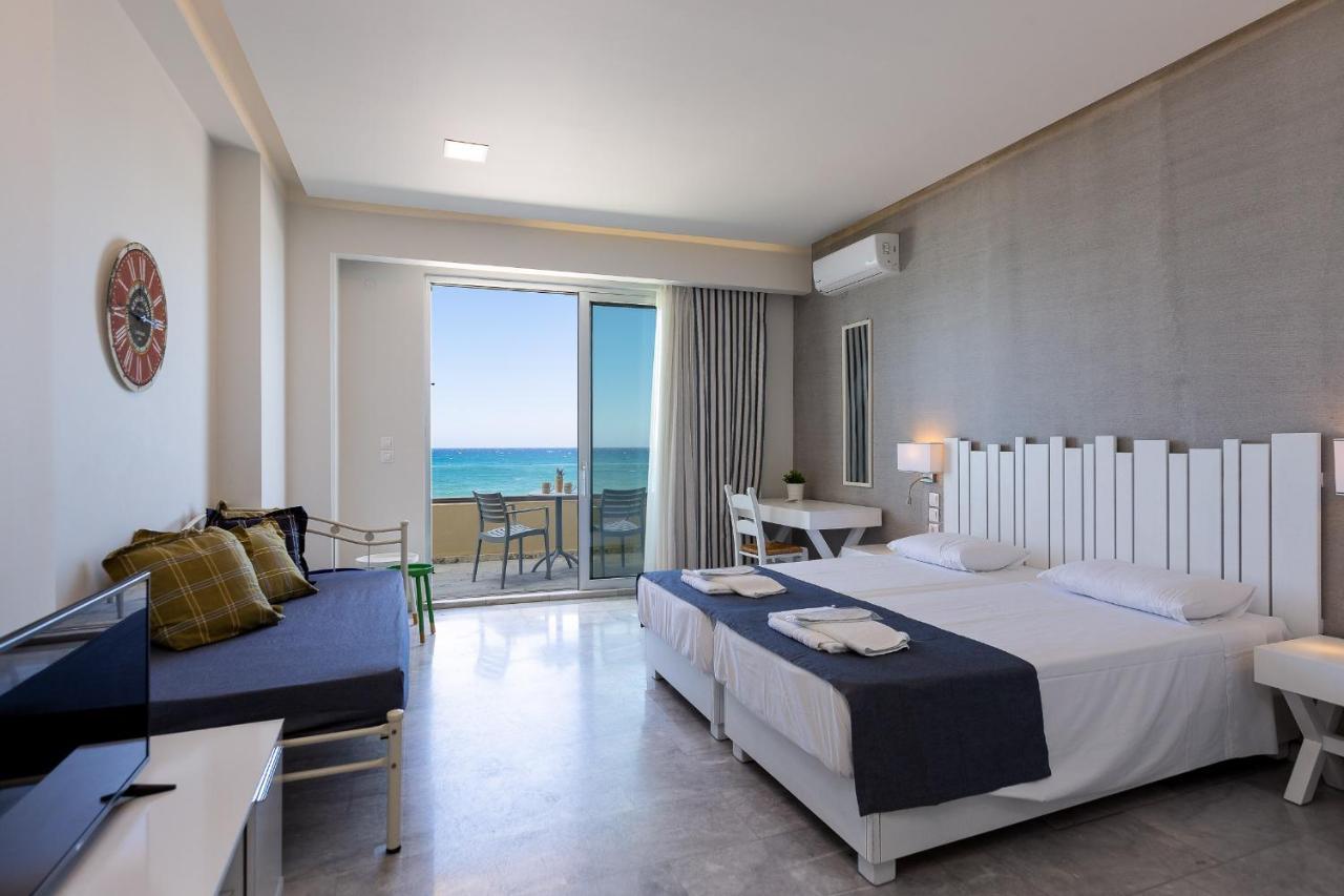 Meltemi Coast Suites Rethymno Exteriör bild