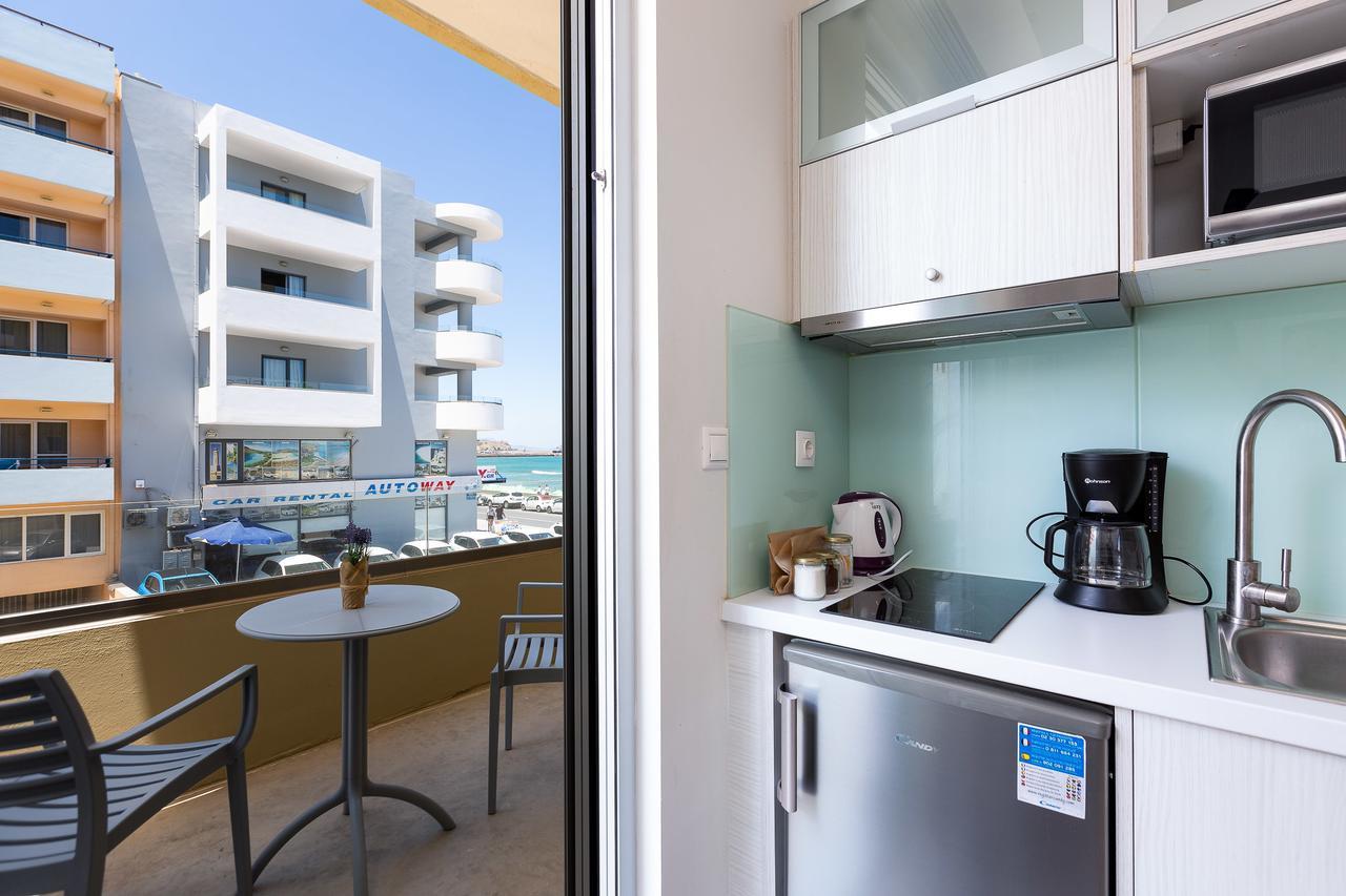 Meltemi Coast Suites Rethymno Exteriör bild